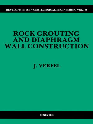 cover image of Rock Grouting and Diaphragm Wall Construction